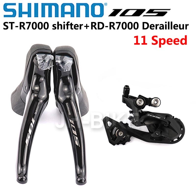 Shimano 105 R7000 套件 2x11 速 R7000 變速桿 + 後變速器公路自行車雙控桿後變速器 SS