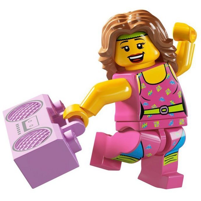樂高 LEGO 8805 抽抽樂 第5代 韻律舞女孩