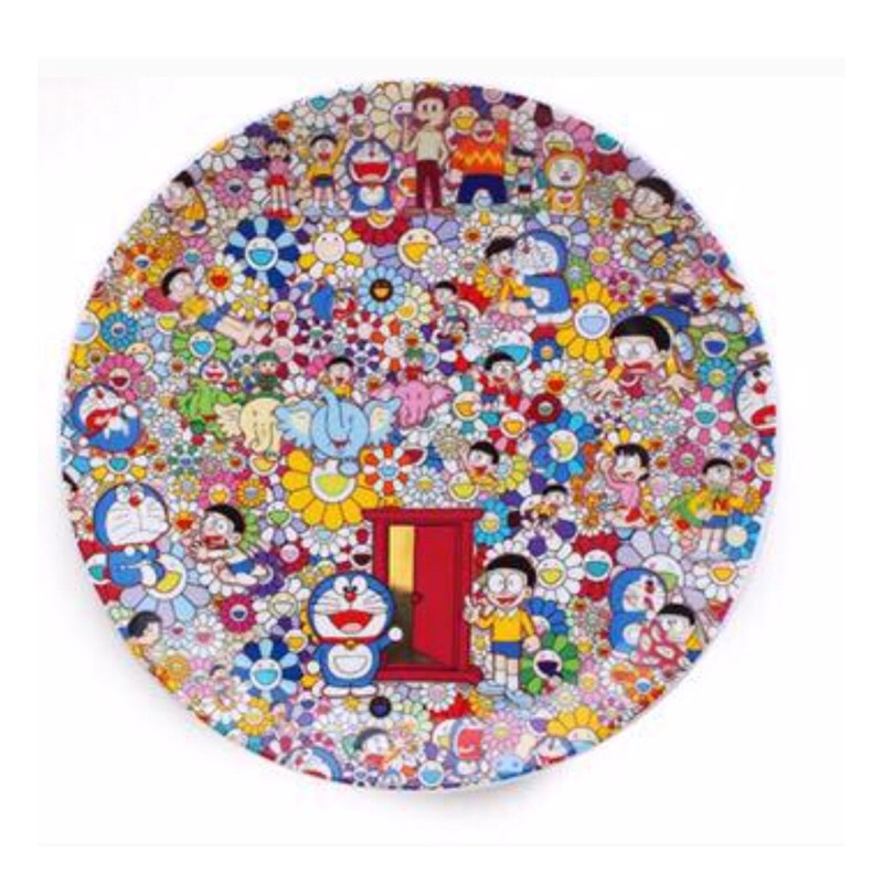 村上隆X哆啦A夢 Takashi Murakami 盤 KAIKAI KIKI 村上隆ドラえもん 日本小叮噹展 展場限定