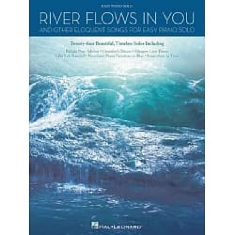 羊耳朵書店*樂譜展/River Flows in You and Other Eloquent Songs for Easy Piano Solo 先問備貨天數 非現貨