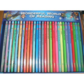 全新 / 全英文 / 迪士尼 Wonderful World of Reading 28書 + 28CD (只剩3箱)
