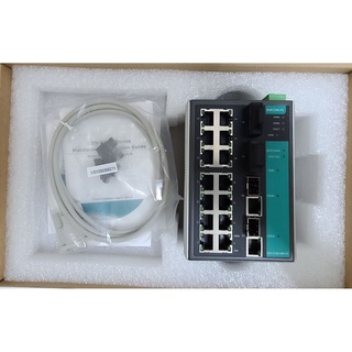 ☆ 可開發票☆ 全新 MOXA / EDS-518A-MM-SC (16+2G 埠工業級網管型備援乙太網路交換器)