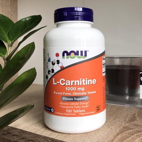 免運💪Now Foods L- Carnitine L 肉鹼錠 1000mg 左旋肉鹼 卡尼丁 胺基酸 運動 健身 肌肉