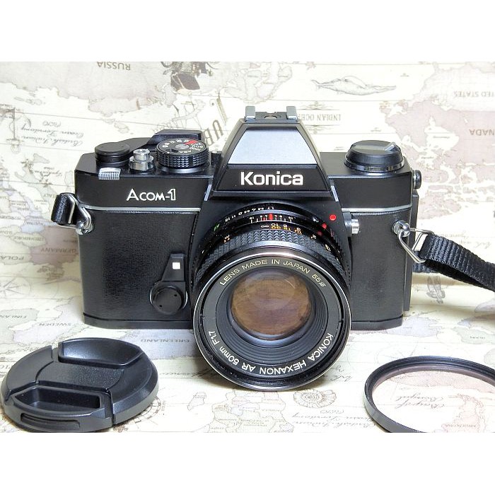 跳蚤小舖子 Konica Acom 1 Autoreflex Tc Ar 50 1 7全機械底片相機 蝦皮購物