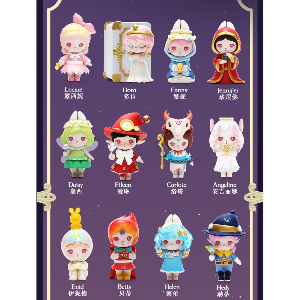 可挑款 預購 Bunny魔法世界系列盲盒盒玩popmart 泡泡瑪特魔法世界bunny 蝦皮購物