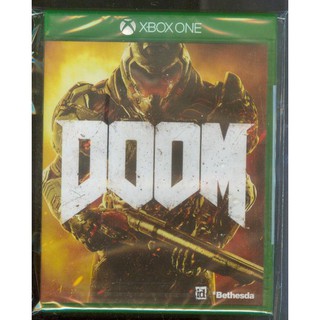 {瓜瓜皮}全新XBOX ONE 遊戲 中文版 毀滅戰士 DOOM