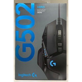 "全新現貨" 羅技 logitech G502 HERO 高效能遊戲滑鼠 RGB 16K感應器 巨集11鍵 附發票