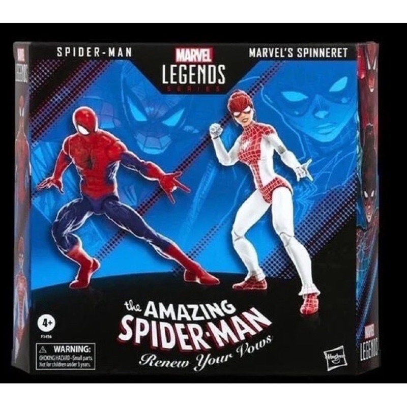 Marvel Legends 蜘蛛人 6吋 豪華雙人組 Spiderman &amp; Spinneret