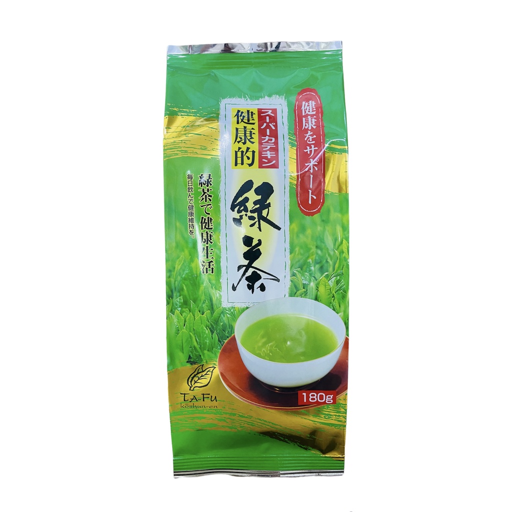 袋布向春園 綠茶茶葉 180g