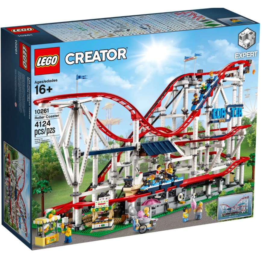 絕版 樂高 10261 雲霄飛車 創意系列 LEGO Roller Coaster 樂園 禮物