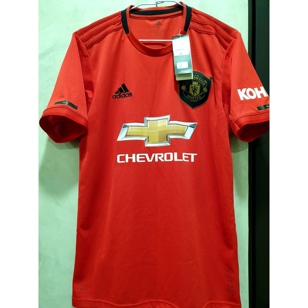 正版現貨曼聯主场球迷版短袖球衣adidas Manchester United 19/20 ED7386 | 蝦皮購物