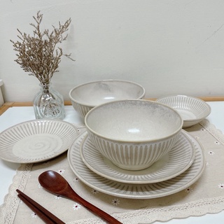 『全新到港』日本製 美濃燒 土灰十草 撥水十草 和食器 輕量碗盤 日製餐具 碗盤