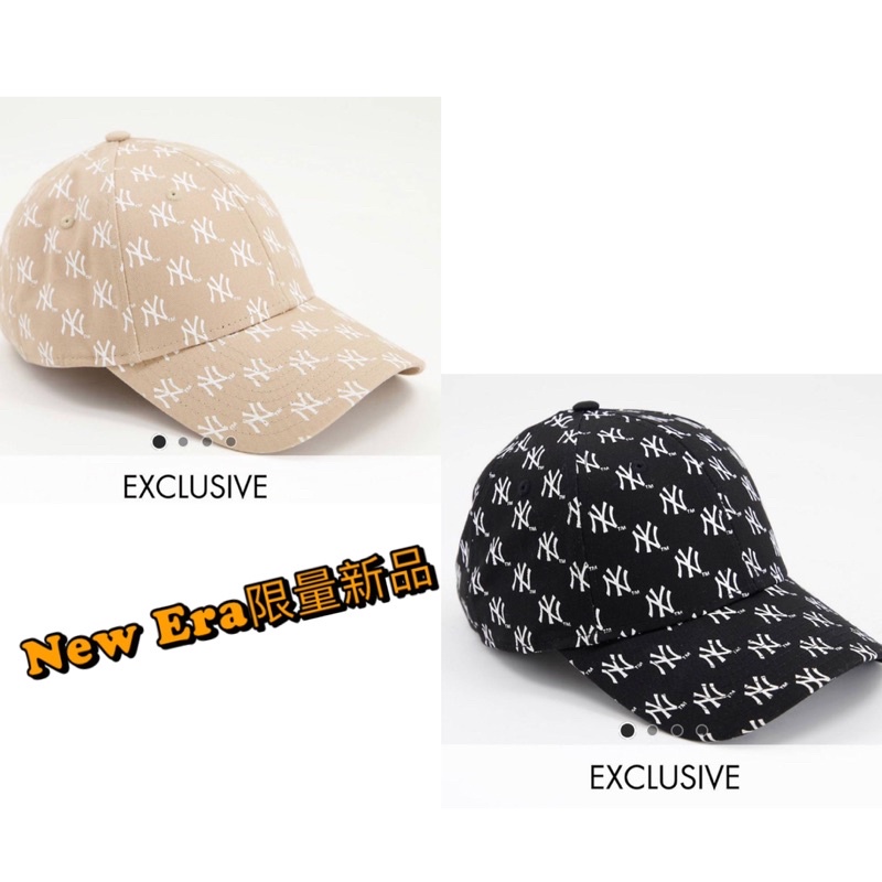 🇬🇧限量正版正貨🇬🇧 New Era 超限量滿版logo 棒球帽 9forty 洋基帽 保證正貨 明星藝人 帽子 mlb