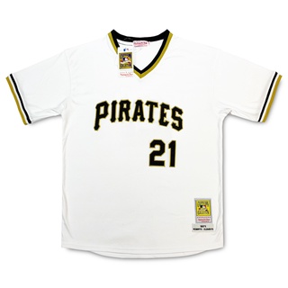 [稀有品] Mitchell & Ness MLB Pittsburgh Pirates匹茲堡海盜隊 短袖棒球衣 48號
