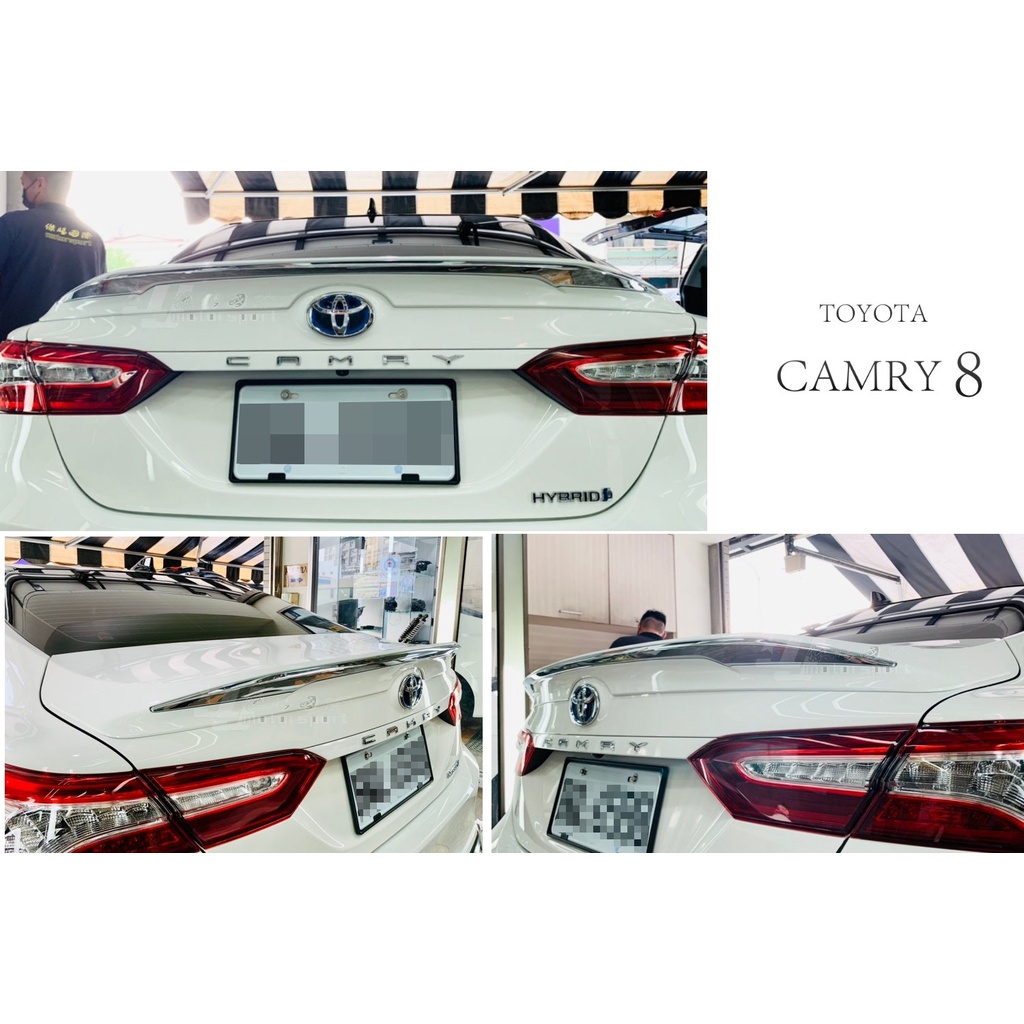 》傑暘國際車身部品《全新 CAMRY 8代 2018 2019 18 19年 Modellista蒙娜麗莎 尾翼 含烤漆