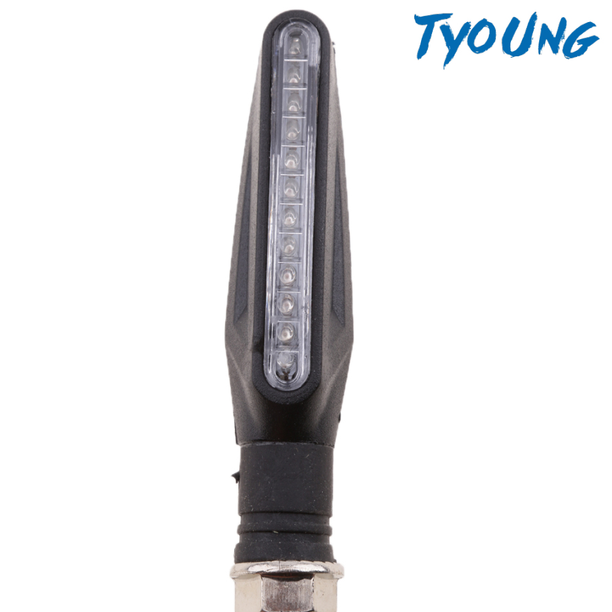 Tyoung 1 對12led 可彎曲摩托車轉向信號燈指示器琥珀色指示燈 蝦皮購物