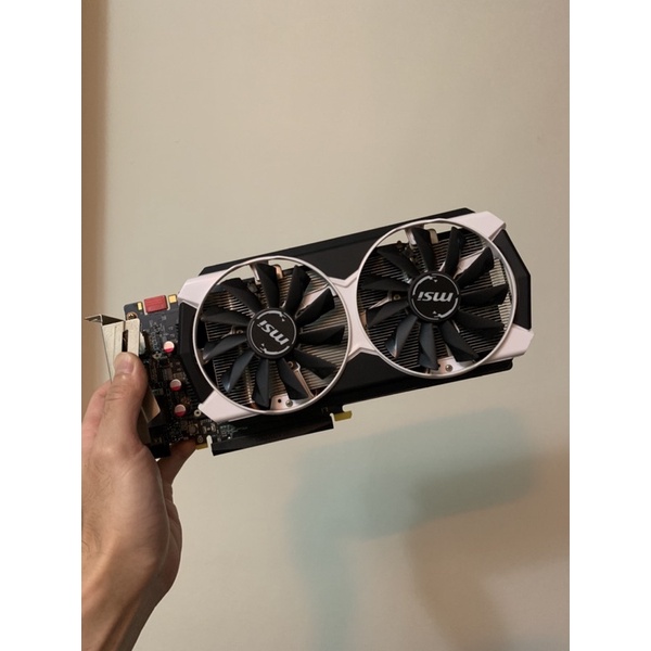 微星 MSI GTX 970 4G DDR5 鎧甲虎 GTX970 4GD5T OC 顯示卡 非3060 TI RTX