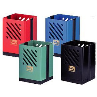 含稅附發票【史代新文具】徠福LIFE 2347 鐵方型筆筒