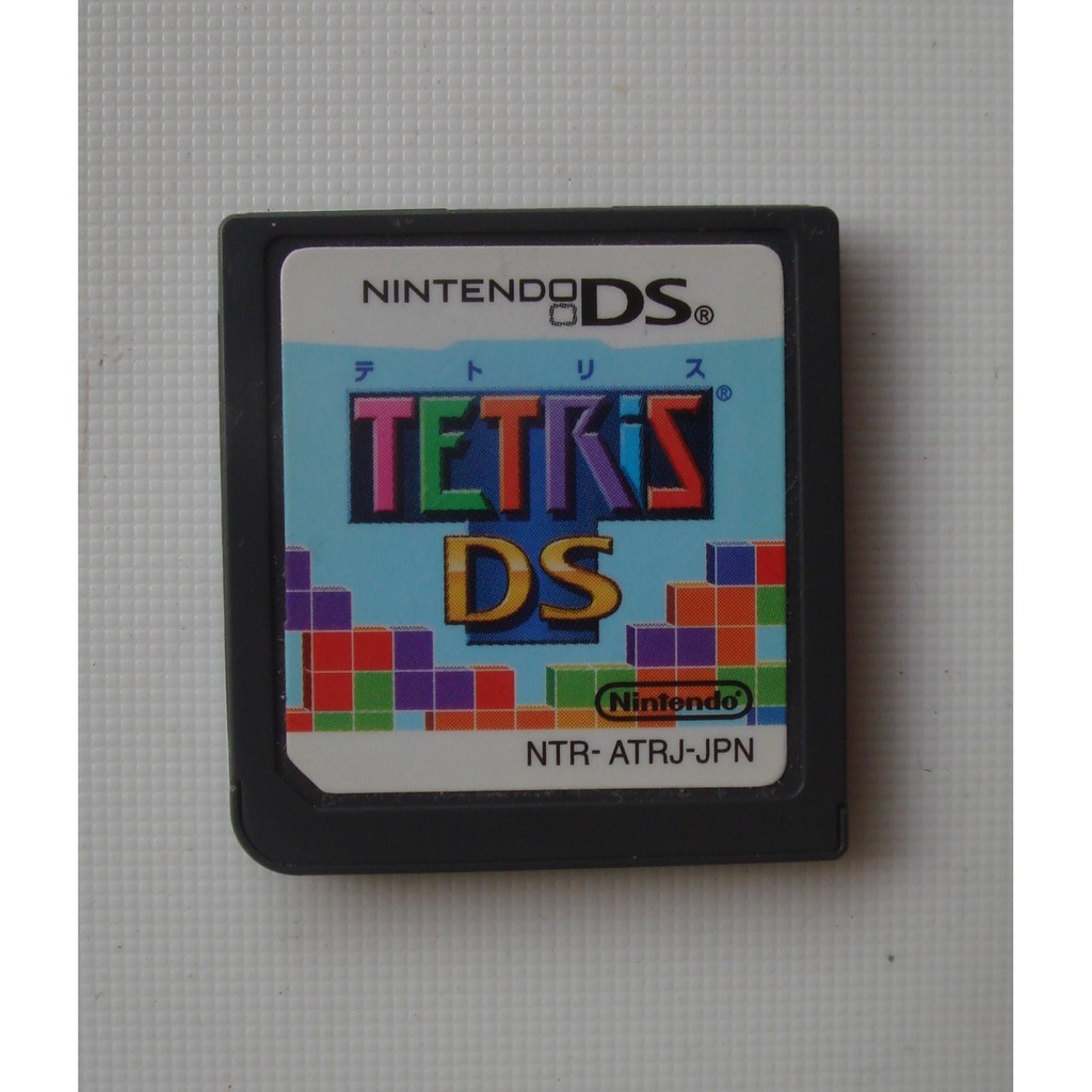 NDS 俄羅斯方塊DS 日版 裸卡(3ds可玩) TETRIS DS