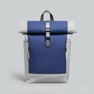 Gaston Luga 瑞典品牌 - 防水後背包 Rullen 13吋- 電光藍 / 淺灰（台灣公司貨）