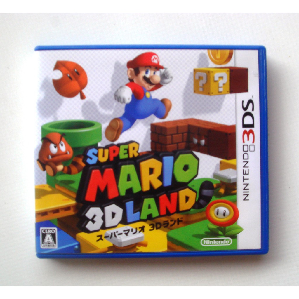 3DS 超級瑪利歐3D樂園 日版 3D LAND Super Mario 3D Land