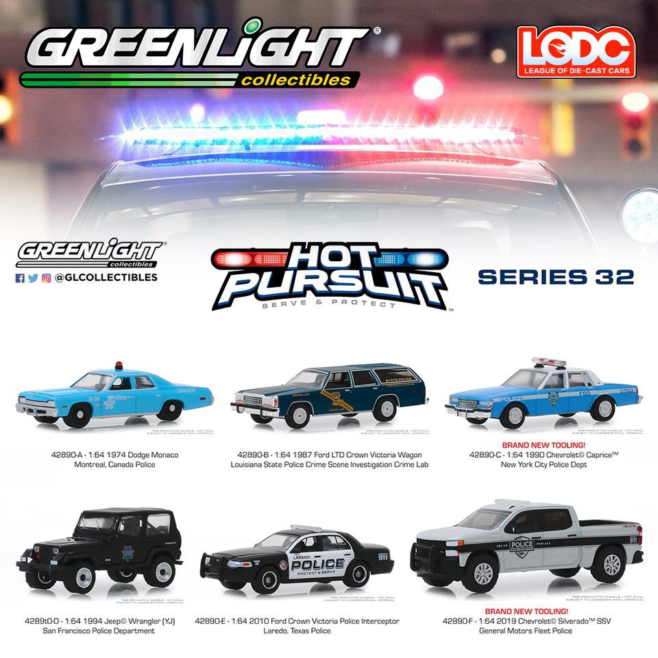 greenlight hot pursuit series 32
