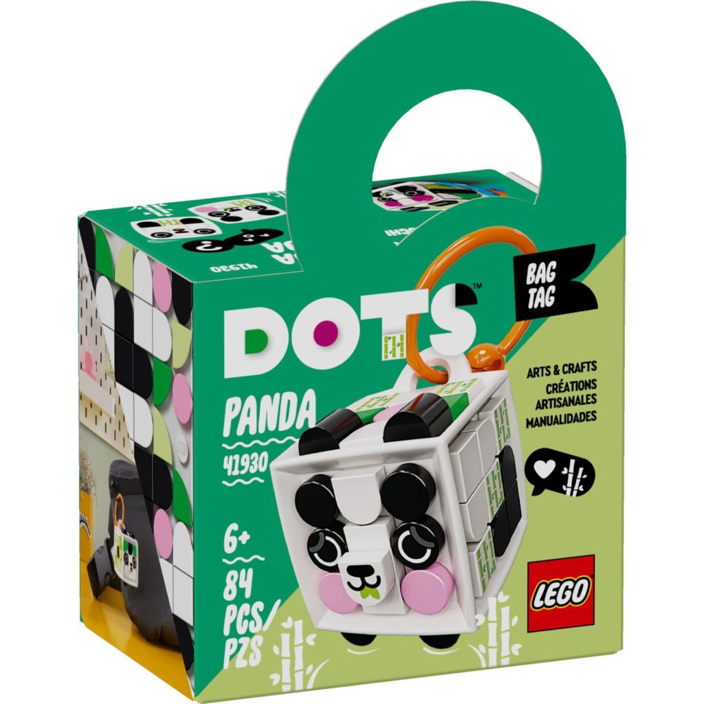 LEGO 樂高 41930 行李吊牌-熊貓