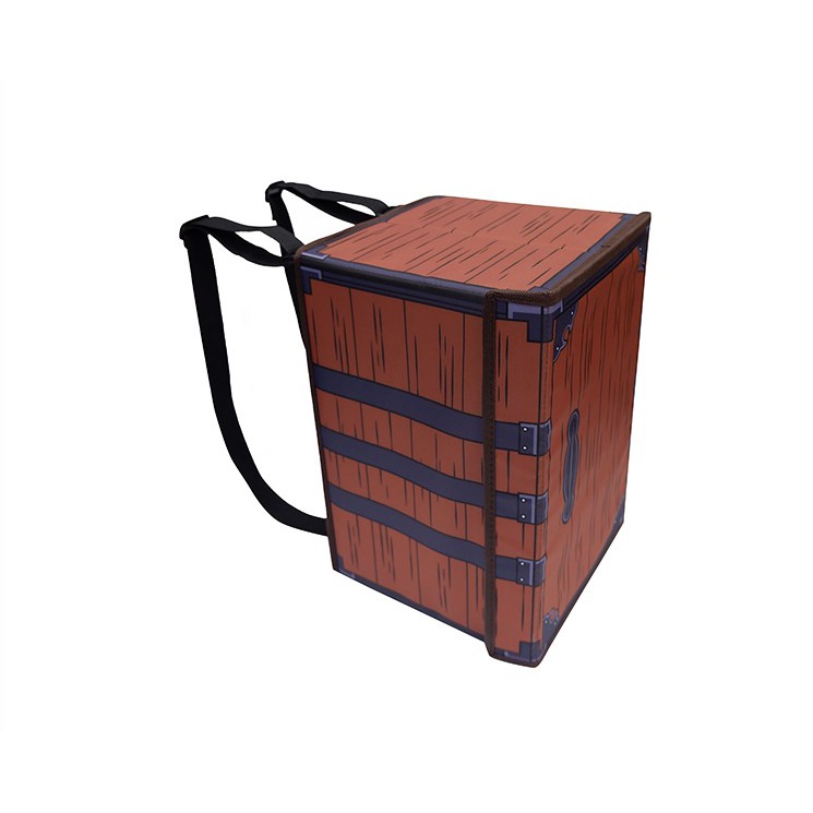 鬼滅之刃木箱造型收納箱 附背帶 1 禰豆子木箱造型背包 蝦皮購物