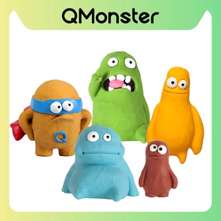艾爾發寵物｜Q-MONSTER 泥塑家族 發聲玩具 狗玩具 發聲玩具 寵物玩具 乳膠玩具 狗狗玩具