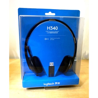 羅技 H340 / H390 台灣出貨開發票 Logitech 頭戴式 耳麥 USB電腦 家用耳機 麥克風 語音 商務