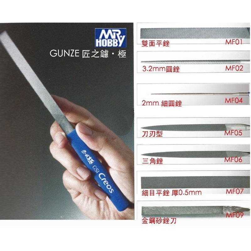 模型屋 Mr Hobby 郡氏gunze 匠之鑢 極玄人先細背取mf06 三角銼刀三角型銼刀三角形銼刀 蝦皮購物