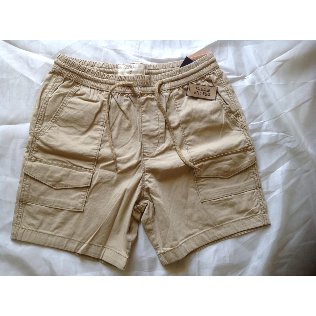 hollister beach prep shorts