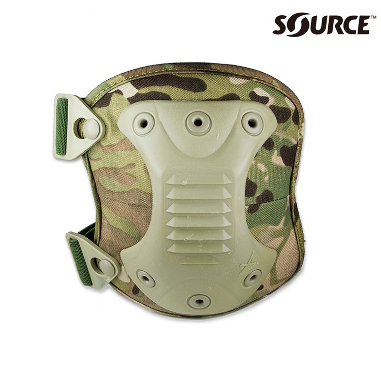 SOURCE 軍用護膝 迷彩 / 護膝護具多地形迷彩生存遊戲軍用警用