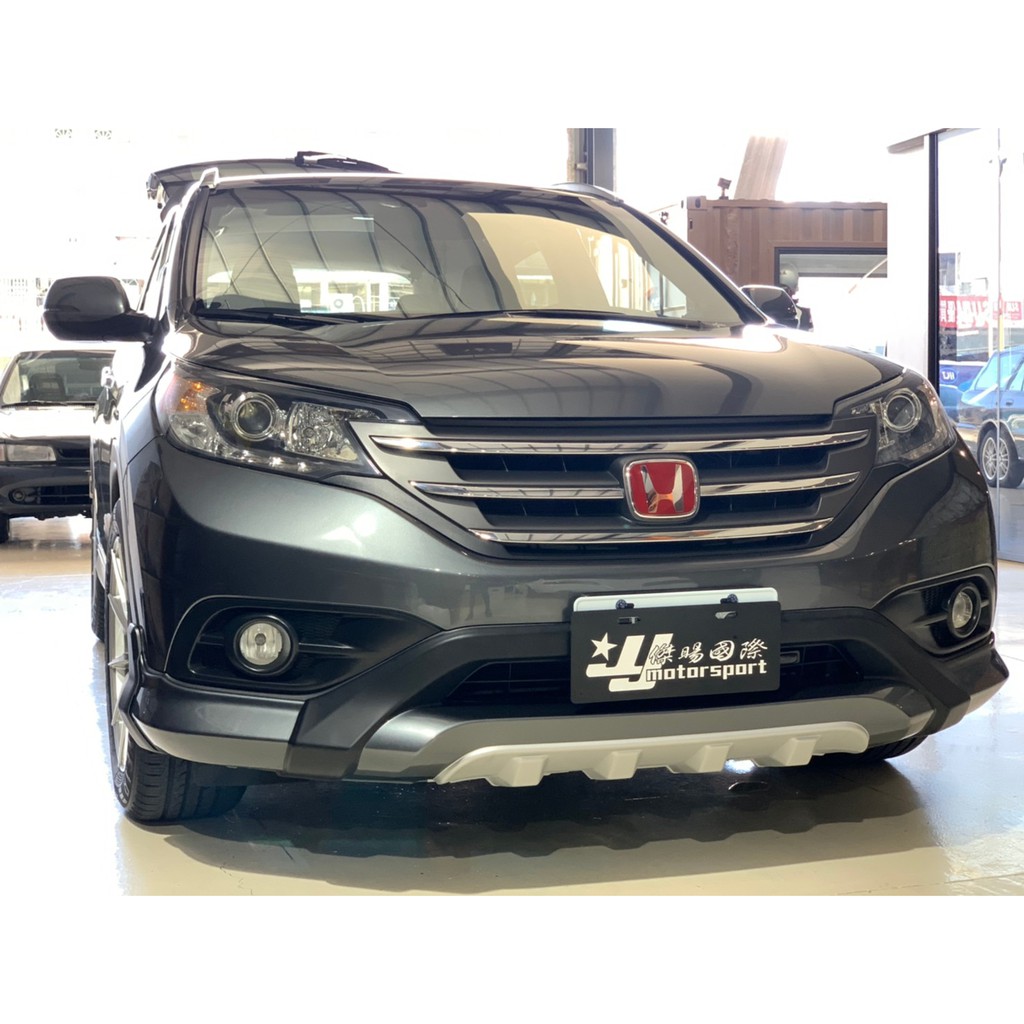 小傑車燈精品--全新 HONDA CRV 4代 2013-2015 四代 RF版 空力套件 前下巴+後下巴 含烤漆