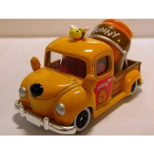 日本迪士尼樂園限定 Tomica 小車 -維尼蜂蜜糖罐車