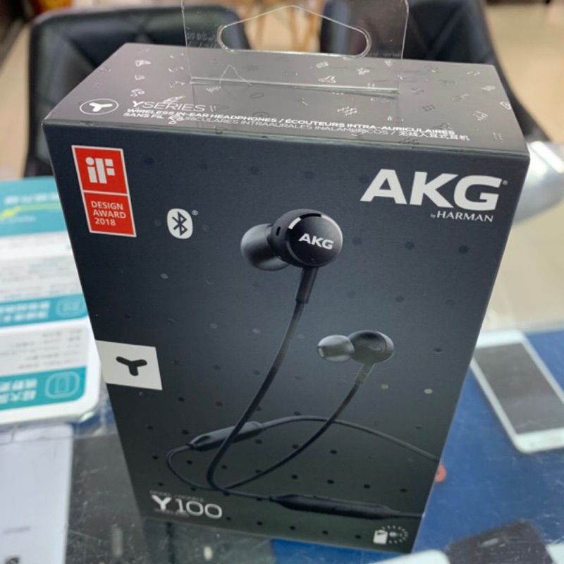 AKG Y100無線藍芽耳機