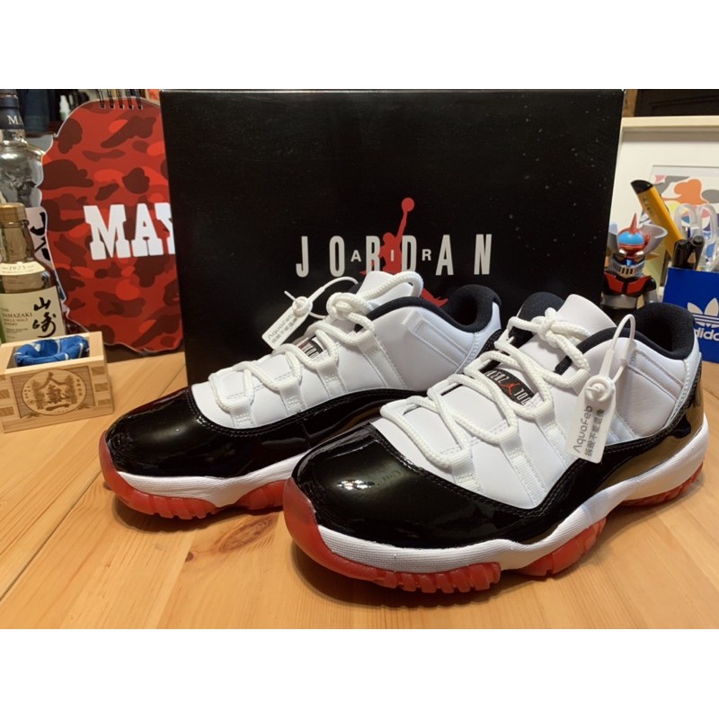 NIKE AIR JORDAN 11 RETRO BRED LOW 全新正品現貨 AV2187-160 AJ11 大魔王