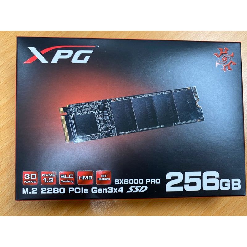 ADATA 威剛 XPG SX6000 pro m.2 PCIe 256G