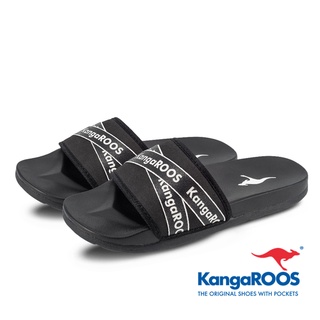KangaROOS美國袋鼠鞋 女款ZANDER運動休閒潮流涼拖鞋 [KW11710] 黑【巷子屋】