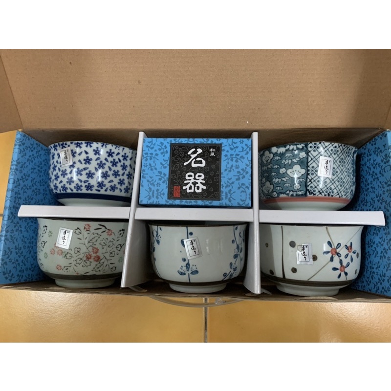 和風名器 日本風陶瓷碗 五入