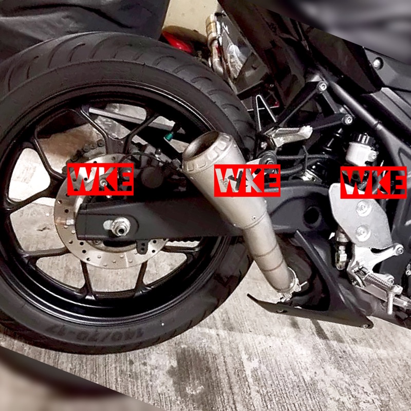 ［中尾段］Yamaha R3 R25 MT03 中尾段 排氣管 雷標 36mm（另有Ninja636 / ZX-6R )