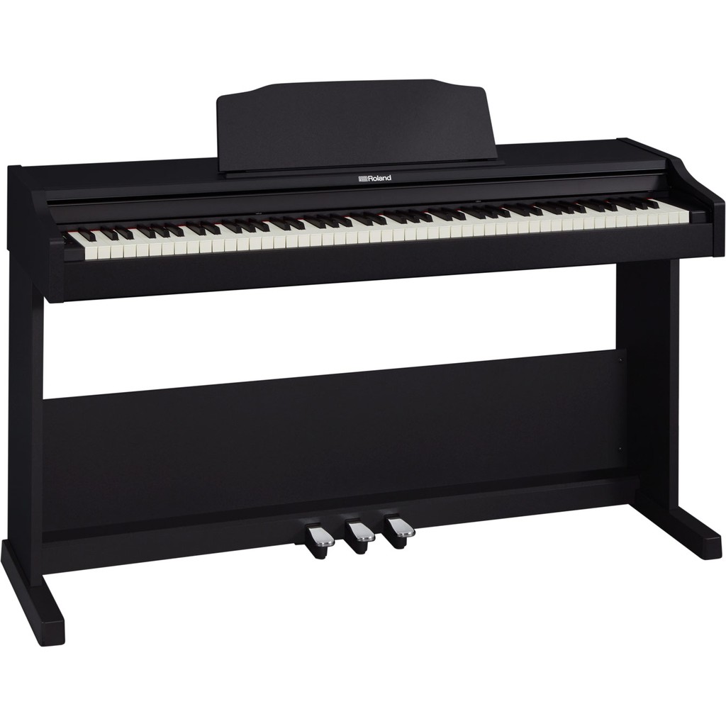 『放輕鬆樂器』全館免運費 數位鋼琴ROLAND RP102-BK 黑色