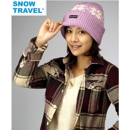 SNOW TRAVEL 3M 男女 高級美麗諾85% 羊毛帽 防風 AR-18 (任選1頂) 雪花 摺邊 款式