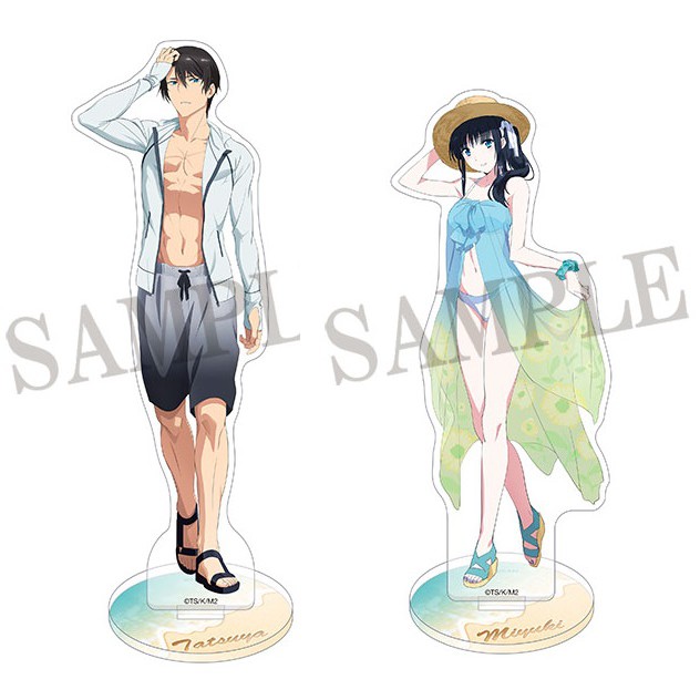 日本代購 魔法科高校的劣等生 來訪者篇 壓克力立牌 司波達也 深雪 立牌 泳衣 泳裝 Movic 限定商品 蝦皮購物