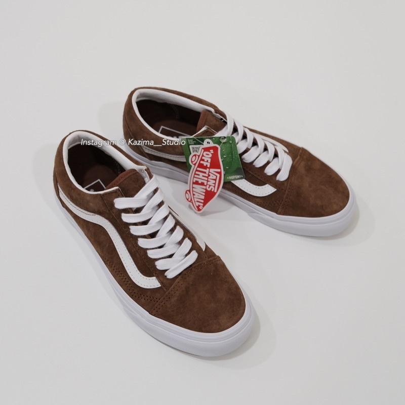 Kazima｜Vans Old Skool 36DX pig suede 防水麂皮 安納海姆 棕色 棕 咖啡色 咖啡