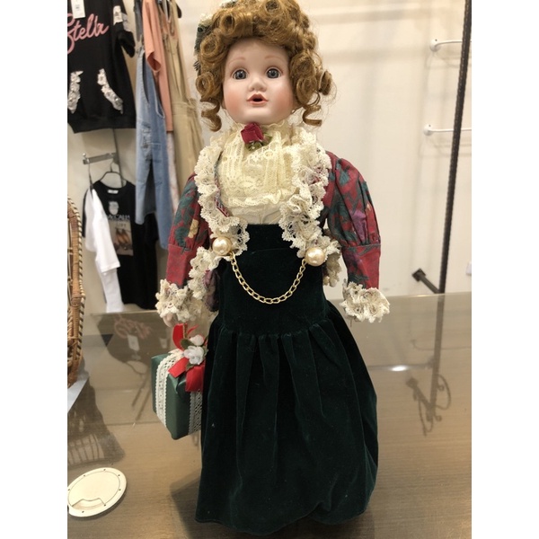 歐洲古典風 陶瓷娃娃 洋娃娃 芭比娃娃 聖誕節 貴婦