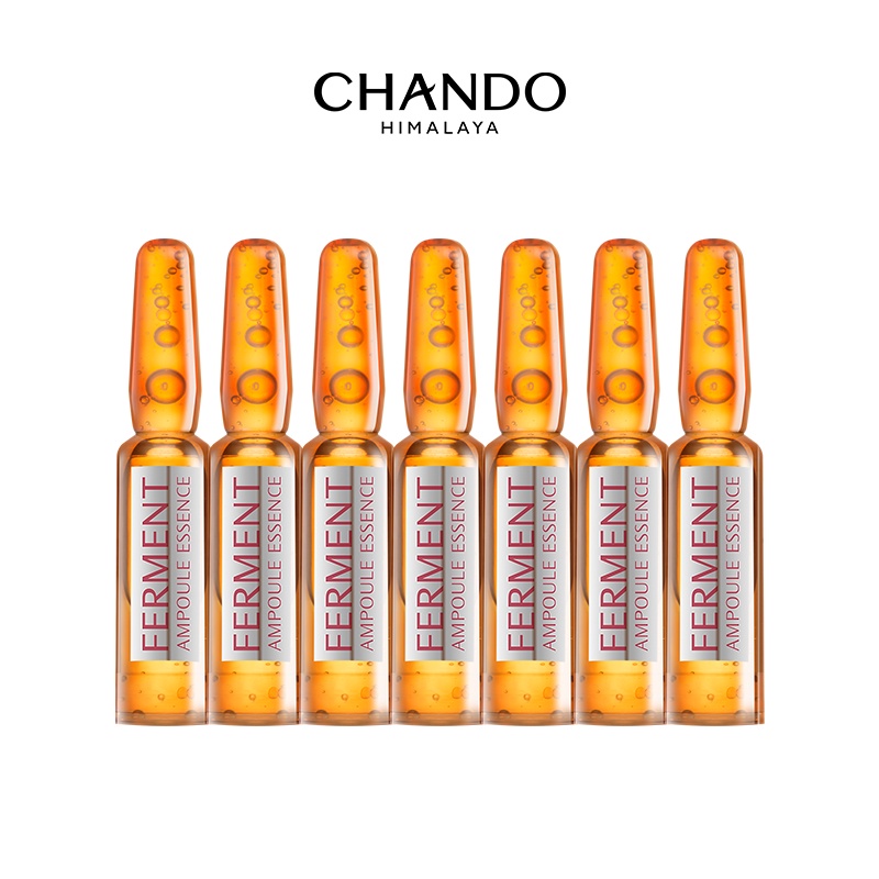 CHANDO Himalaya 自然堂7天修護酵母安瓶 精華液補水保濕 緊緻透亮高效修護 官方正品