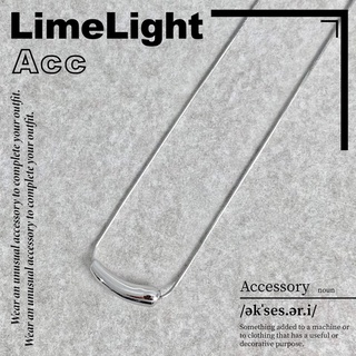 ☆LimeLight☆ 液態 可愛 氣質感 造型 韓系 簡約 水滴 飾品 項鍊
