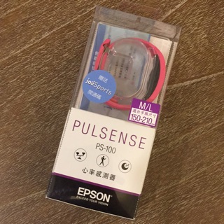 EPSON 心率感測器 PS-100 粉紅色