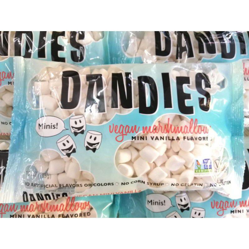 餅店~純素棉花糖 小顆 DANDlES丹迪斯（香草口味）283g 雪Q餅原料 全素